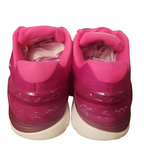 Nike Lunarglide 5 Mesh Raspberry Pink Running Sneakers - Picture 4 of 5